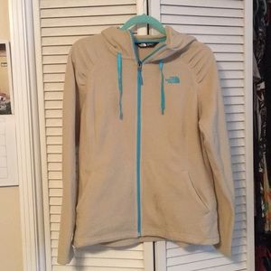 North Face Polyester Zip Up Hoodie